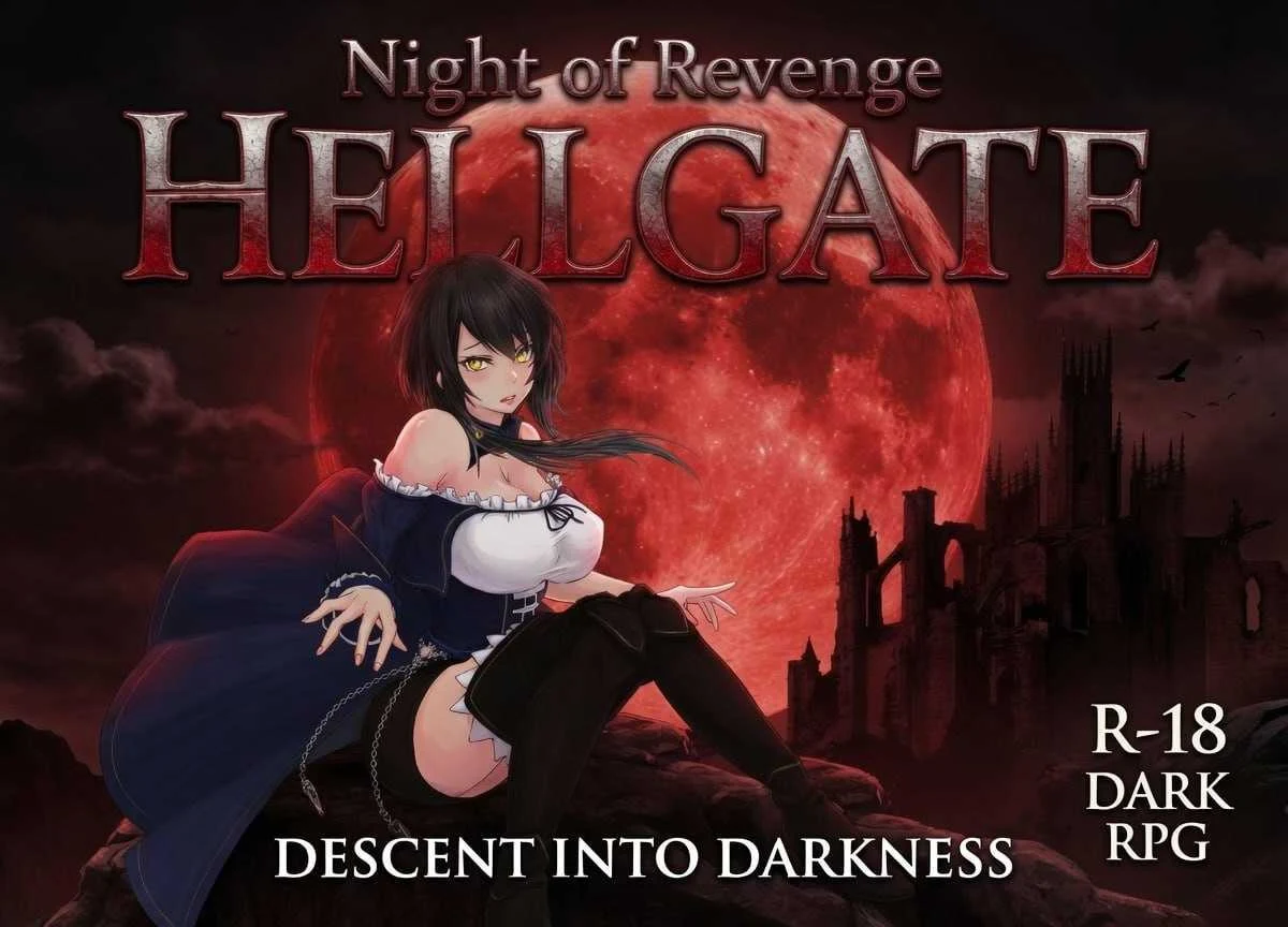 [魔女复仇之夜：地狱之门堕入黑暗 / Night of Revenge HELLGATE] [Ver1.0.7+MOD1.2.5 官中步兵] [PC] [ACT, 横版, 魔女, 大型模组] [2.8G/微云/直链]