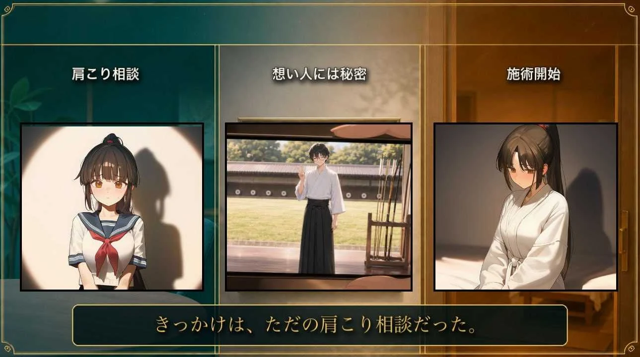 [放学后的按摩～在他不知情中被融化～ / 放課後のマッサージ〜彼に秘密で溶かされて〜] [AI汉化版] [PC] [SLG, 汉化, 动态, NTR] [1.3G/微云网盘/直链]