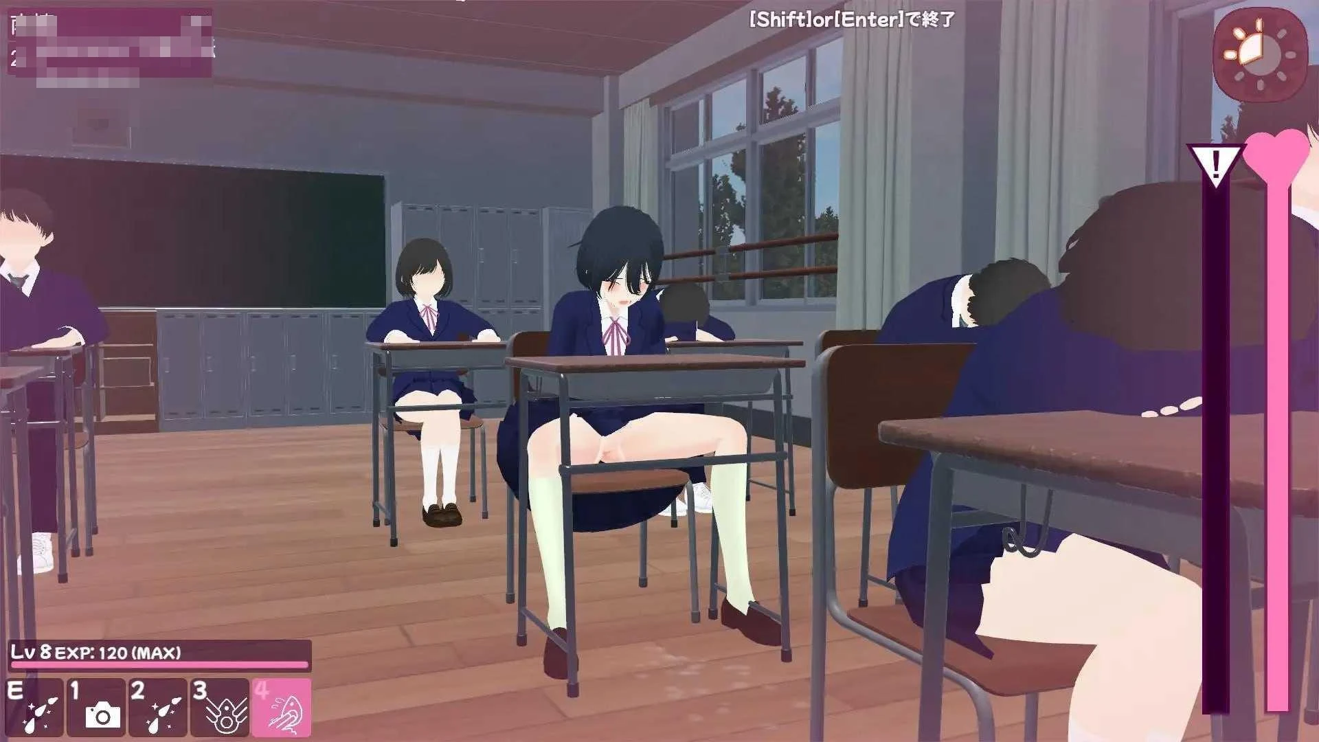 校园自慰~心跳变态模拟角色扮演~ 【官中+动态】【3D】【PC】【百度云/FM】【2.76G】