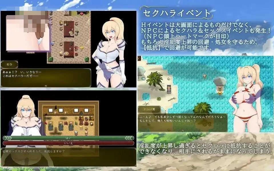 瑟拉与诺尔:被掳公主的下落 【汉化+无码】【1.68G】【PC】【百度云/FM】【RPG】