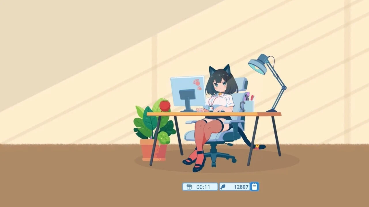 猫咪同事的秘密之处 【FM/百度/2G】【猫娘桌宠互动SLG官中/新作】