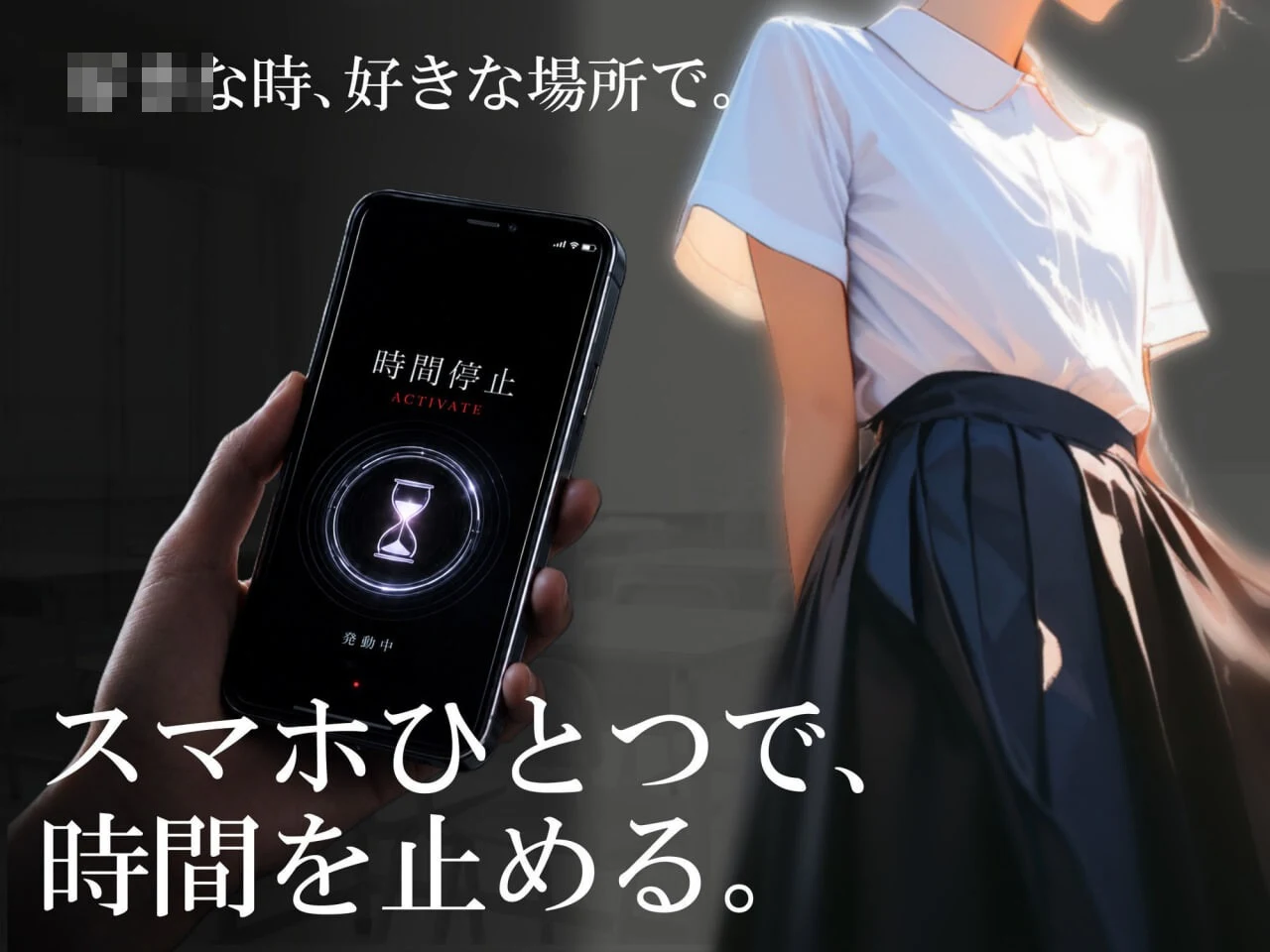 时间停住的学校2（游戏版） 【JK校园触摸动画SLG】〔4G〕〔FM/百度〕〔新作〕