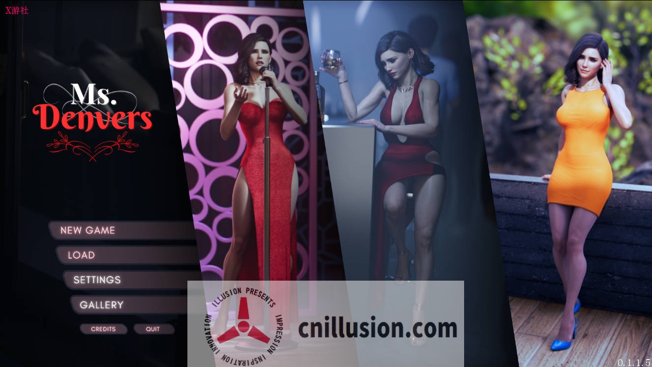 [SLG/汉化/动态] 丹弗斯女士/Ms.Denvers v0.1.1.5 AI汉化 [1.7G/FM/WY]