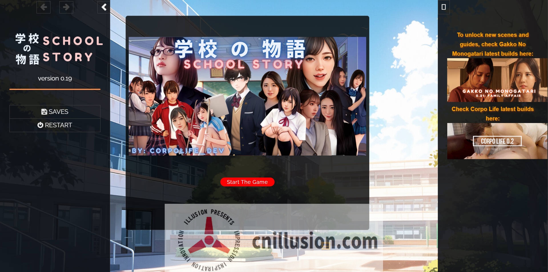 [SLG/真人/HTML] 学校の物语 Gakko No Monogatari V0.19 浏览器汉化 [15.5G/FM/WY]