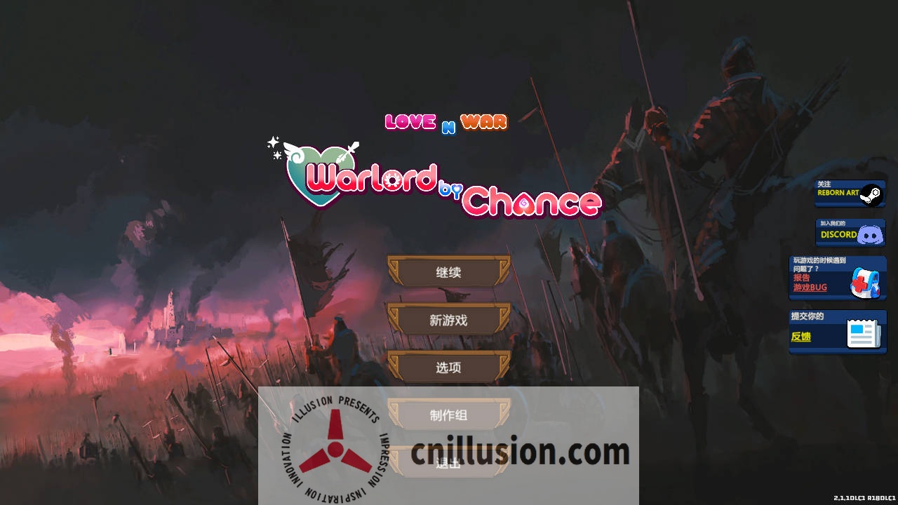 [SLG/官中/动态] 爱与战争：天选将军+DLC V2.1.1 官方中文无修 [1.7G/FM/BD]