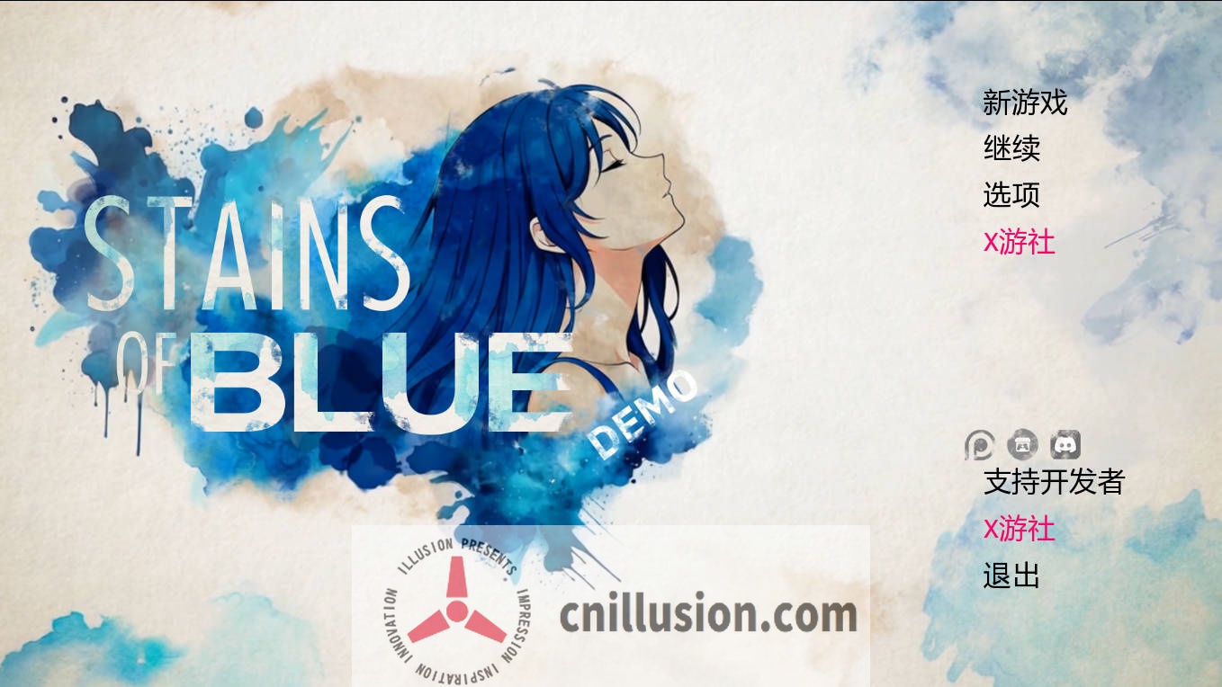 [SLG/汉化/NTR] 蓝色污渍/Stains of Blue Demo Ver1.4b AI汉化 [1.1G/FM/WY]