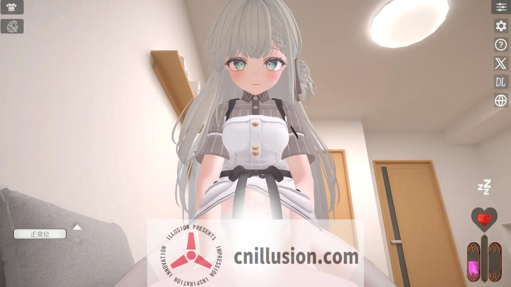 [互动SLG/中文/动态]麦卢卡酱 骑乘位触摸模拟 マヌカちゃん 騎乗位おさわりシミュレーション官方中文版 [FM/百度/500M]