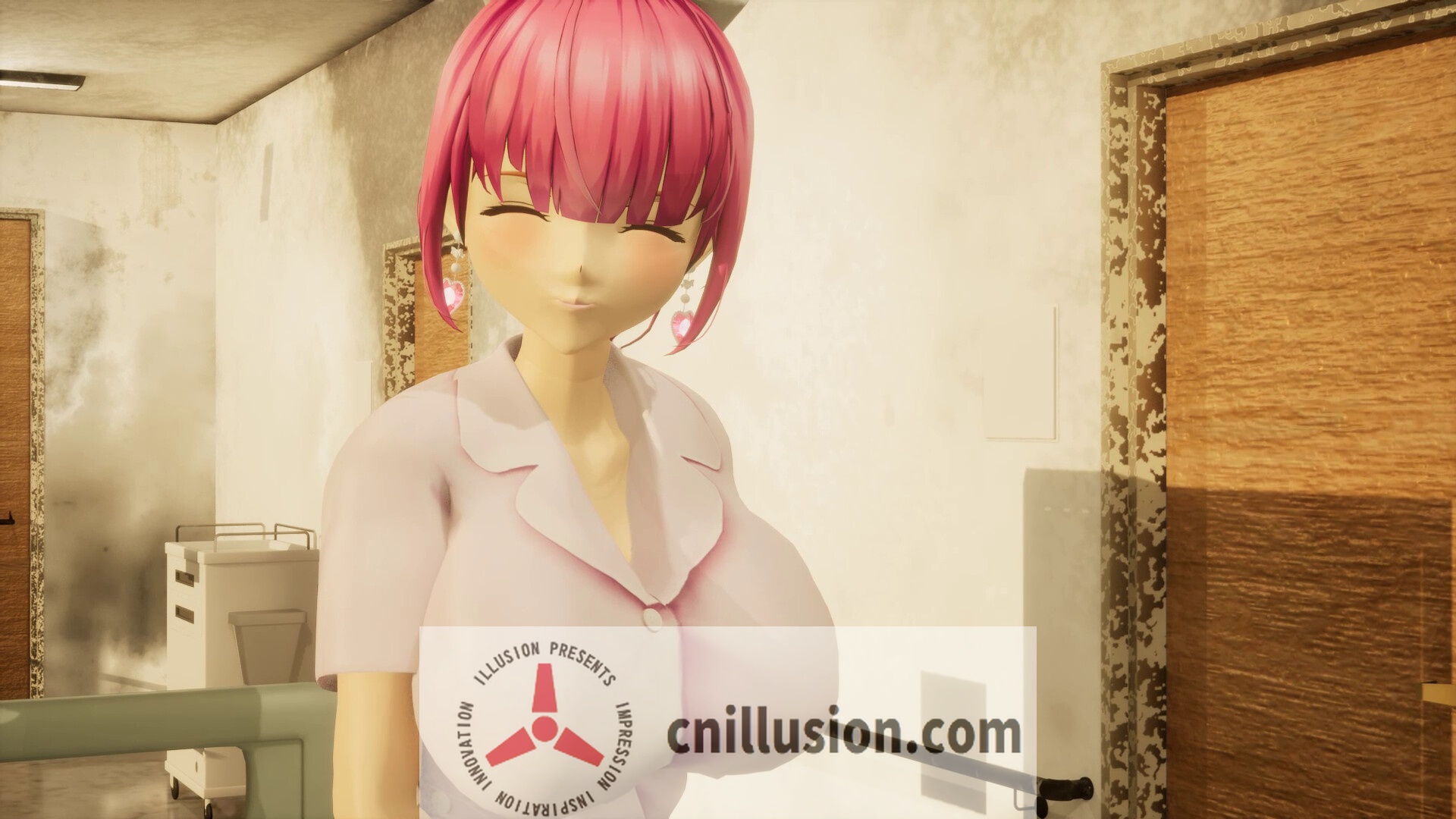 [3D/官中/动态] 性欲处理专门病房的爆乳护士露娜酱的射精治疗!～3D游戏动画～ 官方中文 [972M/FM/WY]