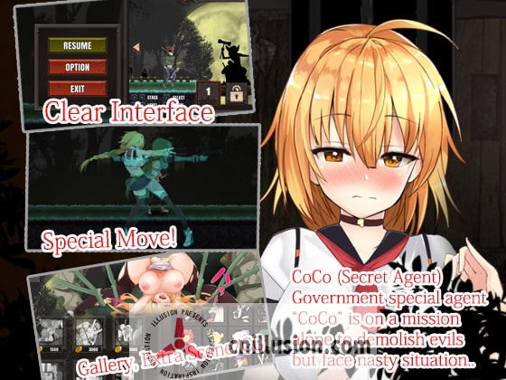 【ACT/汉化】任务代号：可可/MissionCode:COCO Ver1.5 汉化中文版【800M】【微云网盘/直链】