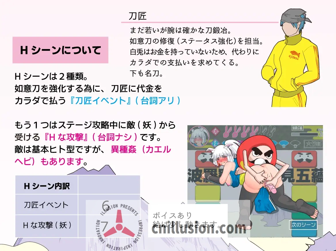 [新作SLG/汉化] 萝莉老太婆巨乳兔耳武士  ○リババア巨乳ウサ耳サムライ AI汉化版 [FM/百度/300M]