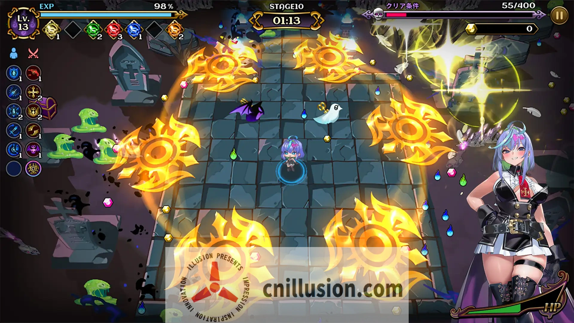 【ACT/官中/动态无码】恶魔幸存者/魔鬼幸存者/DeviDevi Survivor(デビデビサバイバー) v1.2.0 官方中文步兵版【600M】【微云网盘/