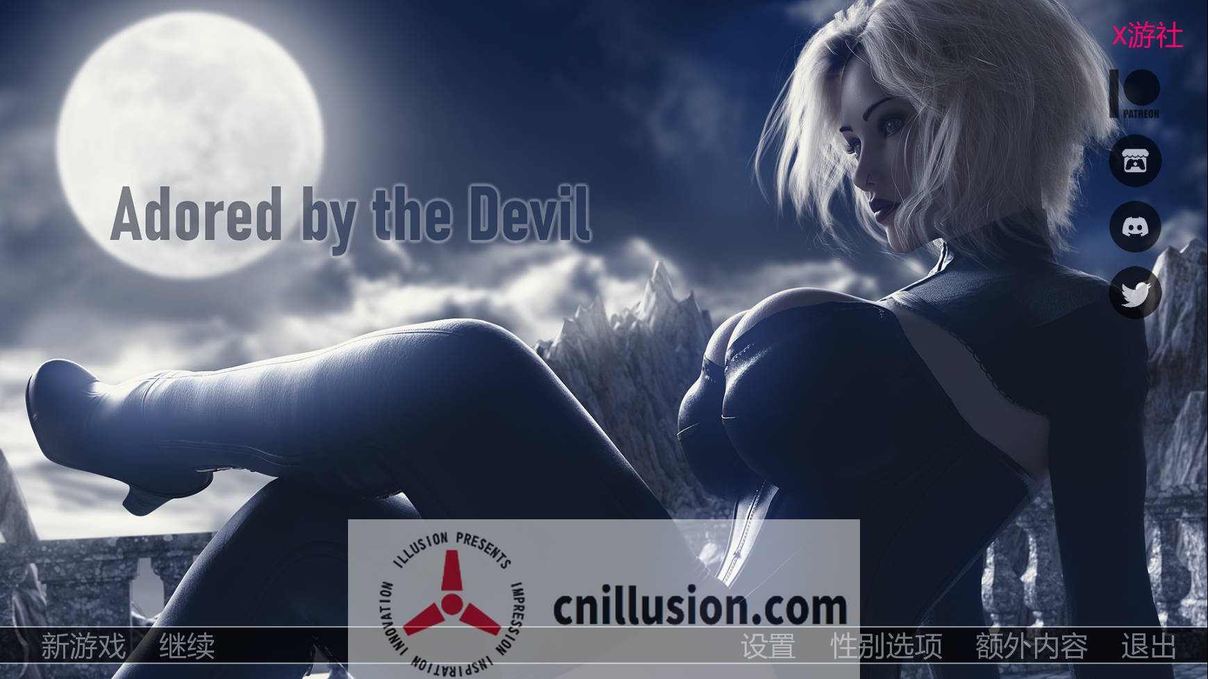 [SLG/汉化/动态] 被魔鬼崇拜/Adored by the Devil Ver0.13f AI汉化 [5.8G/FM/WY]