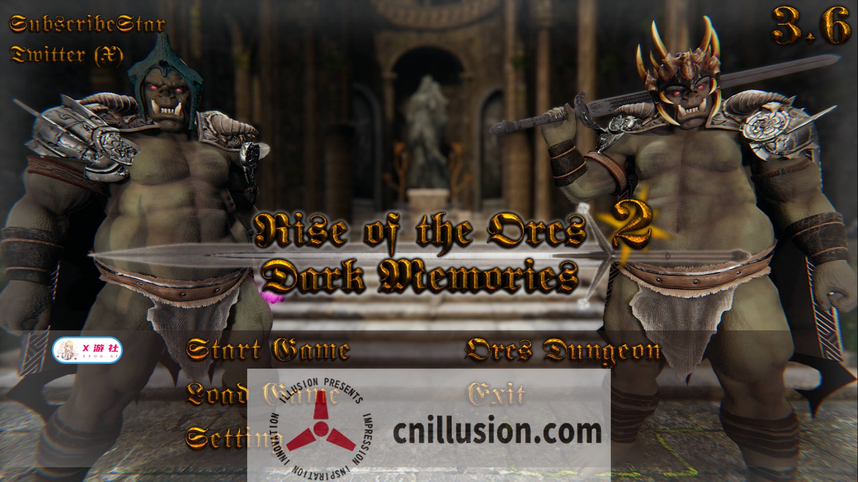 [SLG/汉化/动态] 兽人崛起2：黑暗记忆/Rise of the Orcs 2 Dark Memories V3.6 AI汉化 [3.2G/FM/WY]