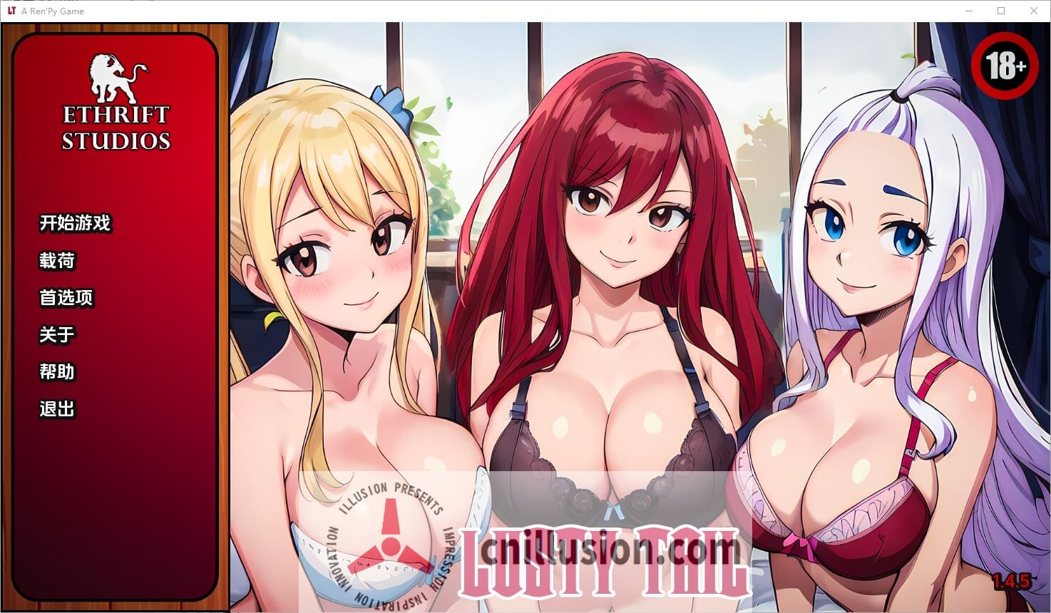 [妖尾同人SLG/汉化/后宫] 淫荡的尾巴 Lusty Tail v1.9.5 海阁汉化版 [PC+安卓][FM/百度/400M]