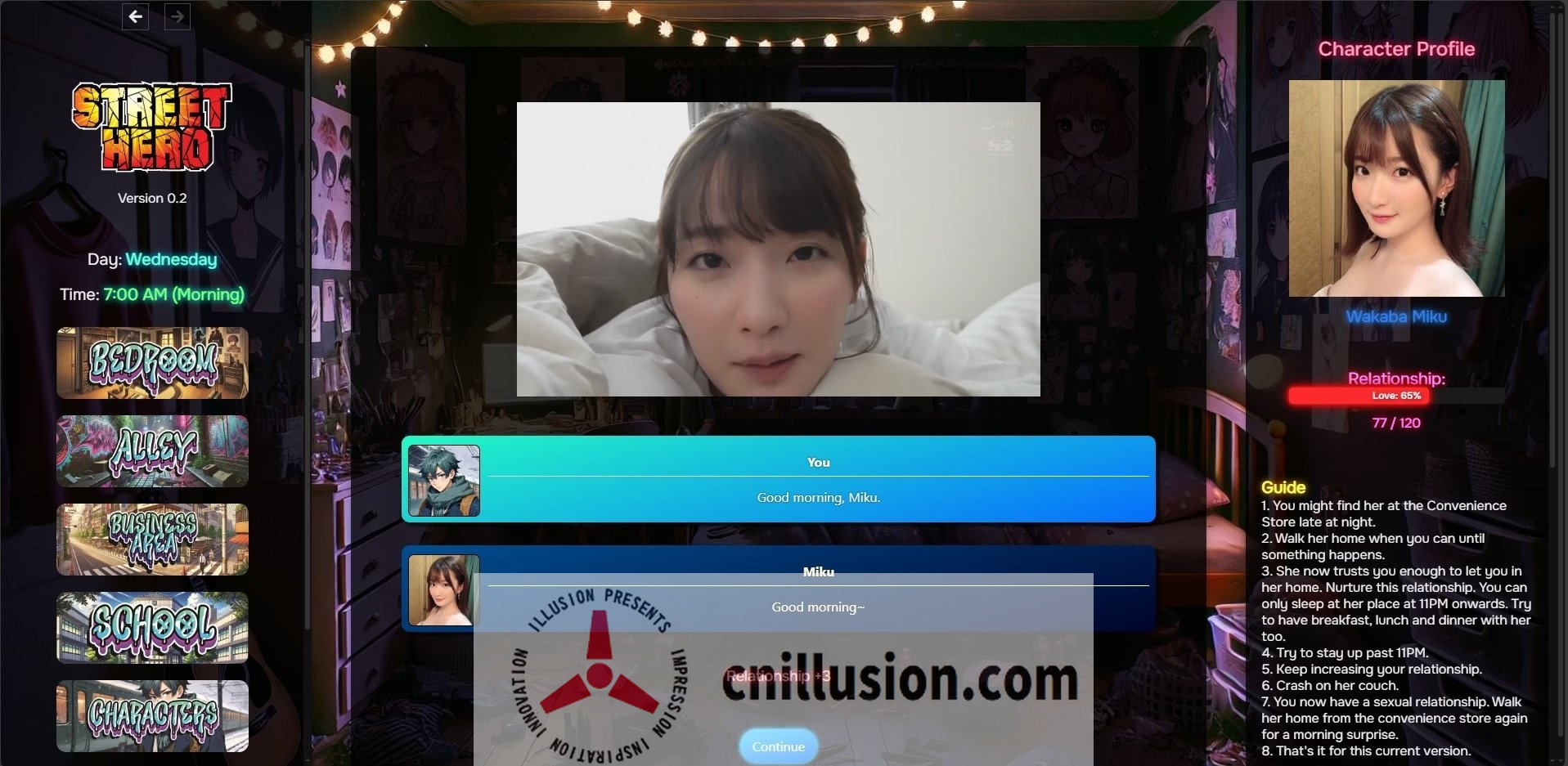 [SLG/真人/HTML] 街头英雄/Street Hero V0.4a 浏览器汉化 [5.3G/FM/WY]