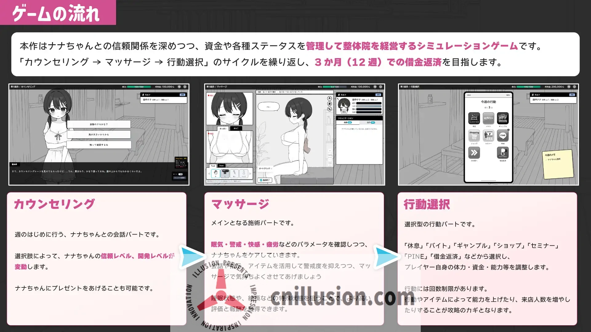 【精品SLG/汉化/新作】心跳加速!性感按摩/ドキドキ!性感マッサージ Ver1.04 AI汉化版【300M】【微云网盘/直链】
