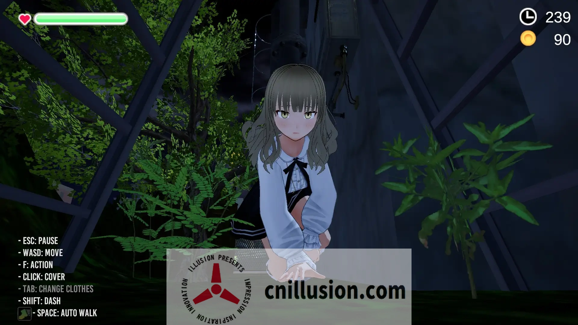 【3D游戏/动态】全裸回家～草薙凪沙想回家～/全裸帰宅～草薙なぎさは帰りたい～ Ver2.0【5G】【微云网盘/直链】