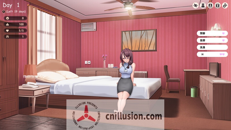 【互动SLG/官中】神的不在场sex/Lovey-Dovey Lockdown 官方中文步兵版【1.9G】【微云网盘/直链】