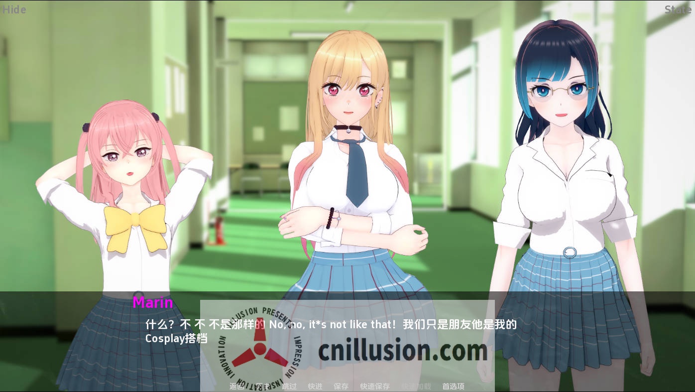 [SLG/汉化/动态] 更衣人偶NTR/My Dress Up NTR Unseen Desire v0.2 A汉化 [465M/FM/WY]