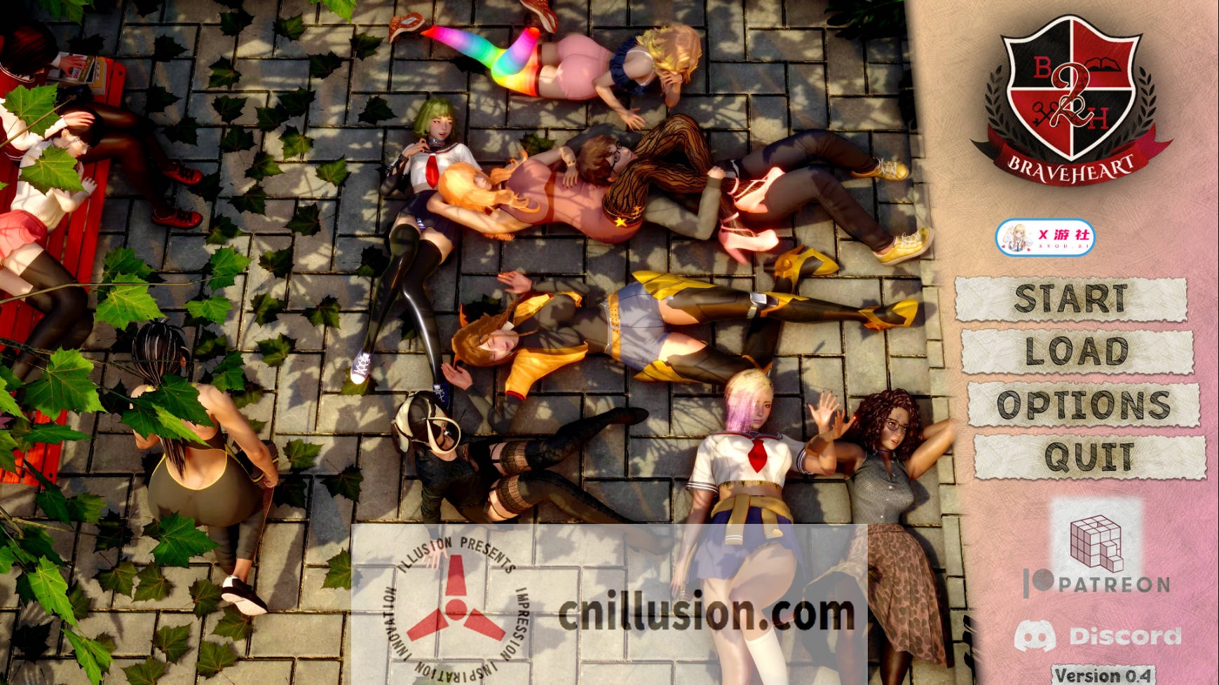 [SLG/汉化/动态] 勇敢者学院2/Braveheart Academy 2 Ver0.4 AI汉化 [2.7G/FM/WY]