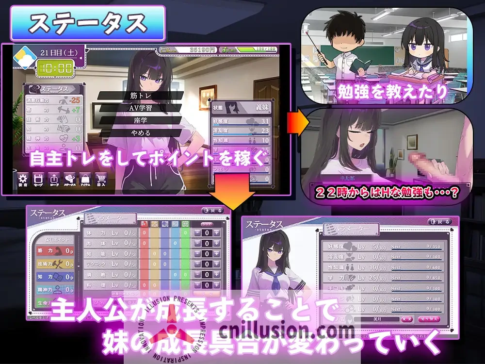 [新作SLG/汉化/精品] 直到反抗的义妹(你)堕落为止 反抗的な義妹(きみ)が堕ちるまで AI汉化版[FM/百度/1.4G]