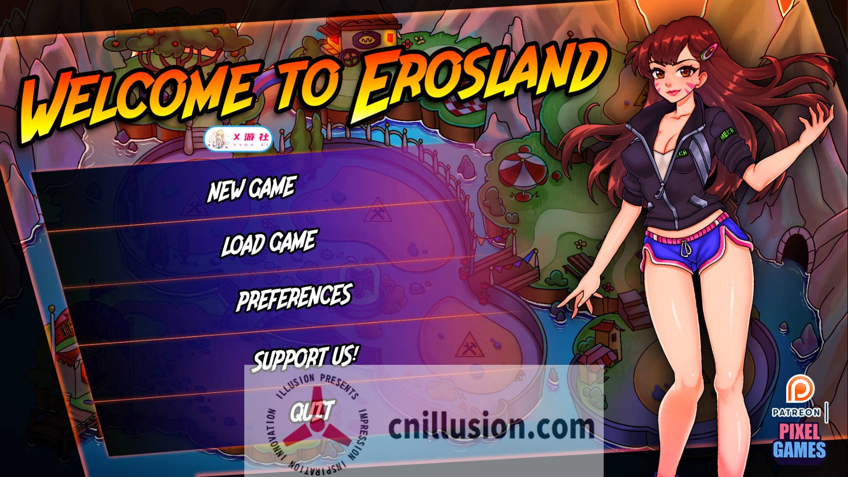 [SLG/汉化/动态] 欢迎来到爱神乐园/Welcome to Erosland Ver0.3 AI汉化 [1G/FM/WY]