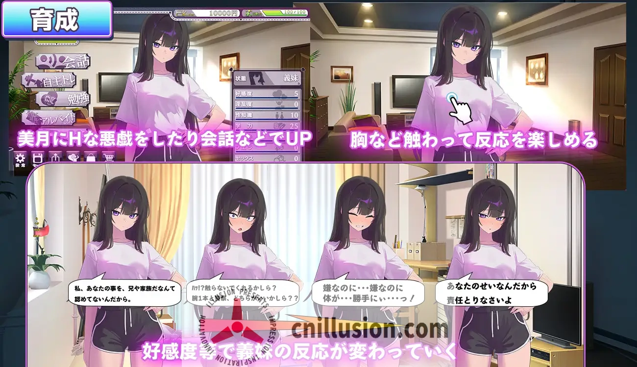 [新作SLG/汉化/精品] 直到反抗的义妹(你)堕落为止 反抗的な義妹(きみ)が堕ちるまで AI汉化版[FM/百度/1.4G]