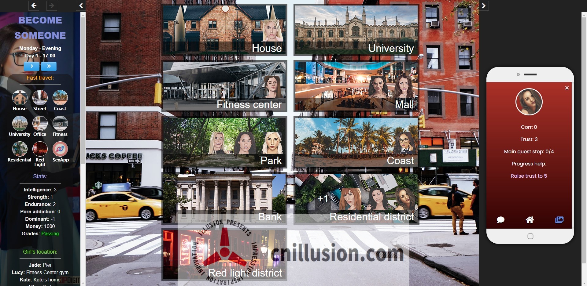 [SKG/真人/HTML] 成为某人/Become Someone v1.70 浏览器汉化 [9.3G/FM/WY]