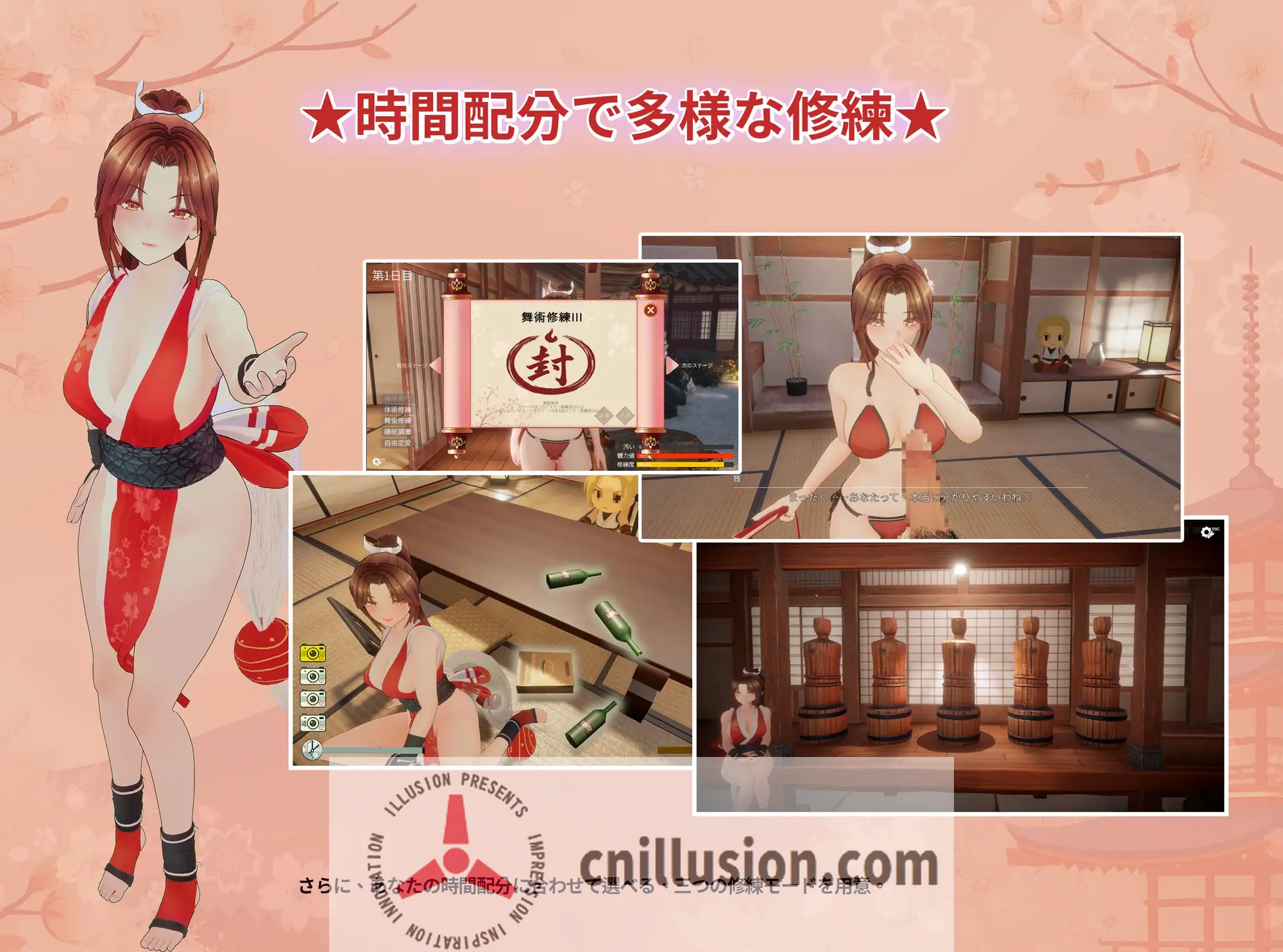 【3D游戏/官中】忍法帖 ～舞之淫术传承之道～/忍法帖 ～舞の淫術伝承の道～Ver1.02 官方中文版【6G】【微云网盘/直链】